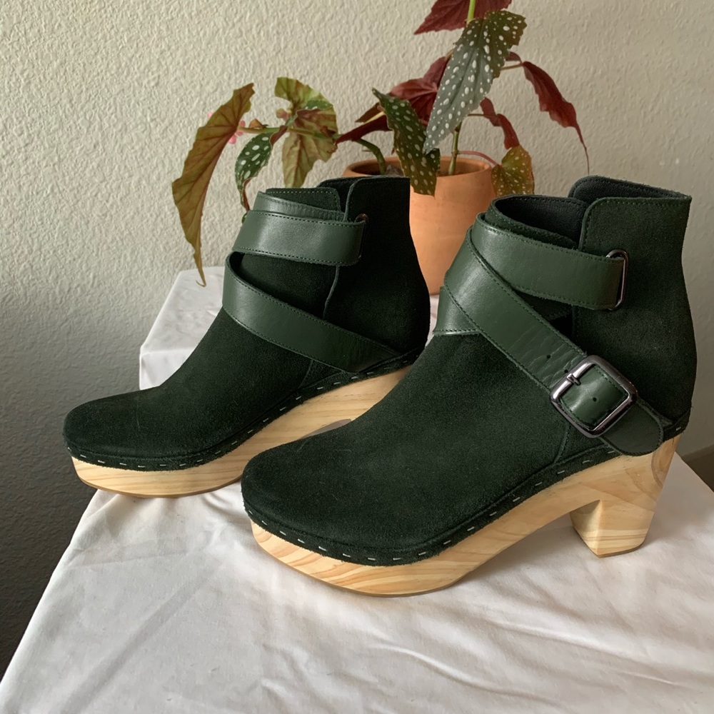 Free People Clog Platform Booties